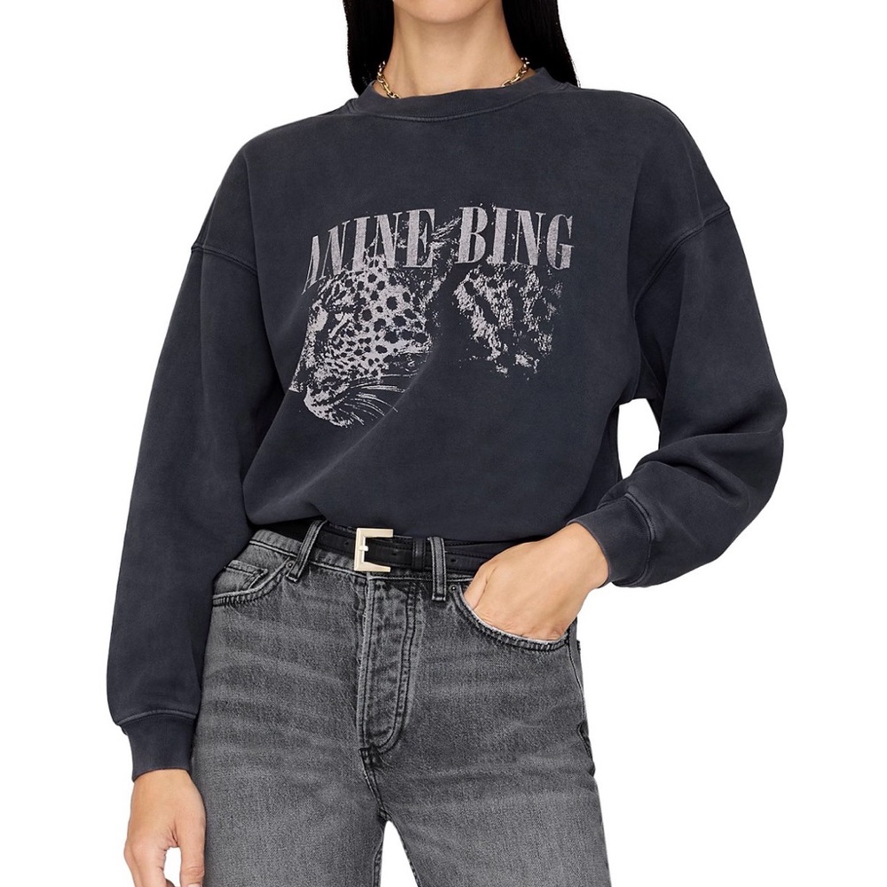 Anine Bing Spencer Sweatshirt - Picture 2 of 11